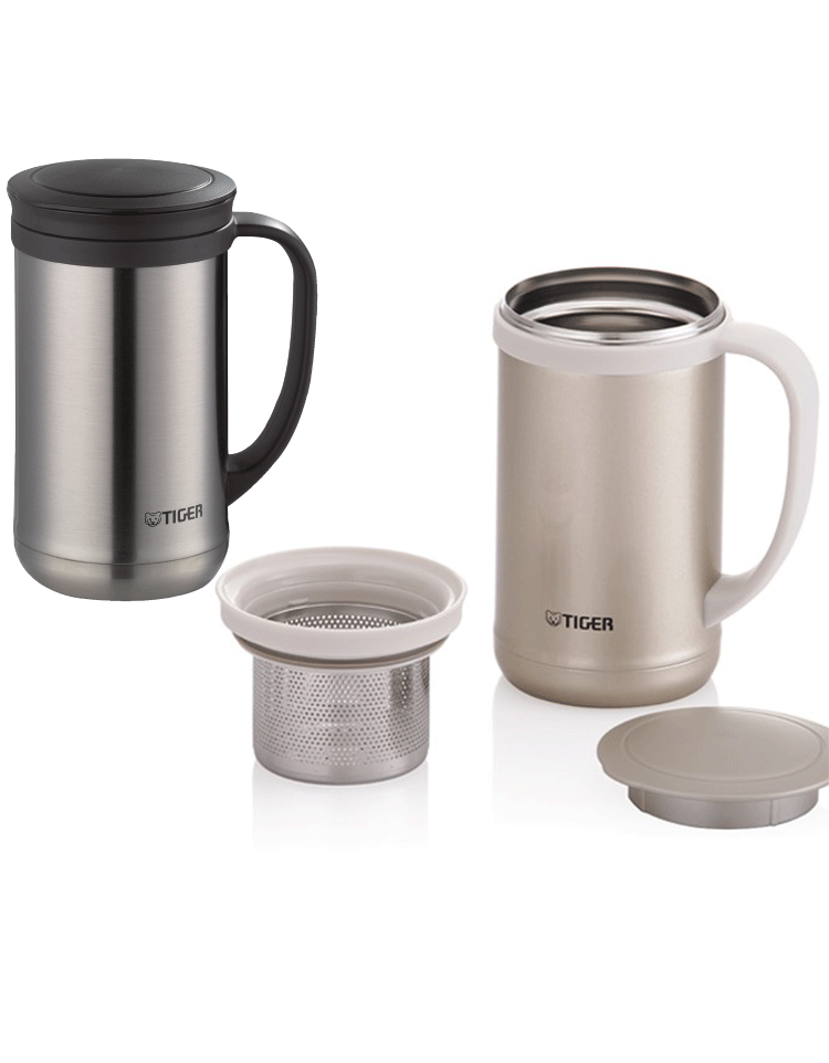 Tiger Vacuum Insulated Mug With Stainer MCM-T050 (0.5l) 500ml - 1piece