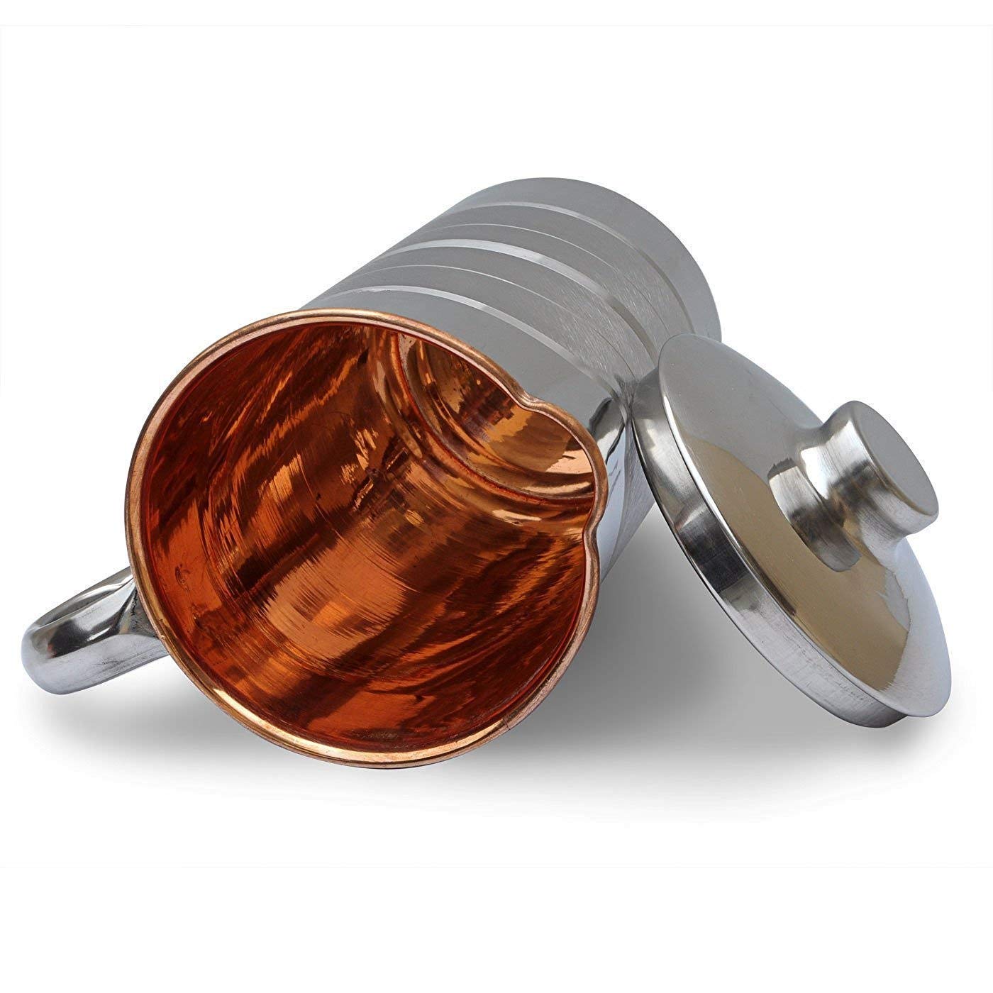 I-Copper Luxury Steel Copper Water Jug 1.2L