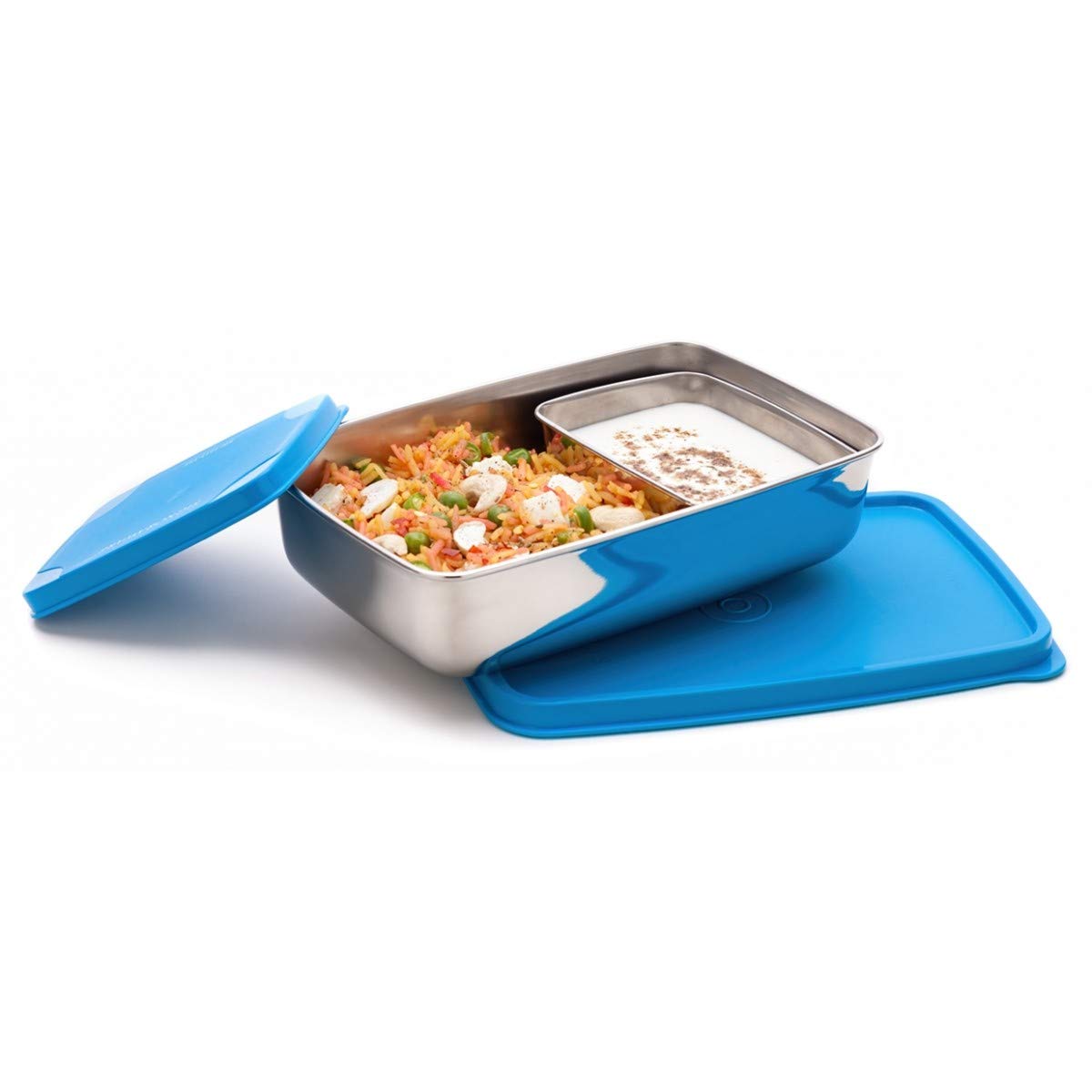Signoraware Compact Steel Lunch Box (Small) - 3522 