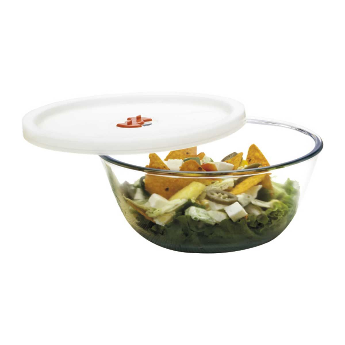  Signoraware Borosilicate Glass Mixing Bowl With Lid 1000ml - 1215