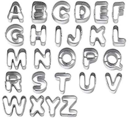 Kpa Remi Stainless Steel Alphabet Cookie Cutters A-Z, - 26piece Pack