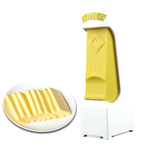 Sama One Click Butter Cutter, Cheese Slicer, Butter Slicer, Butter Cutter with Stainless Steel Blade