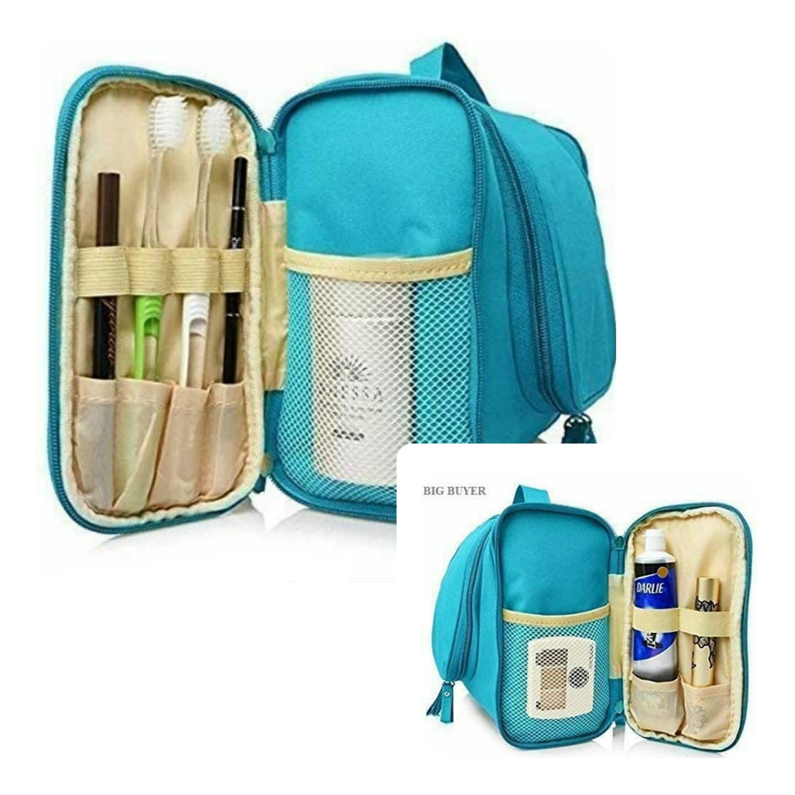 Sama Waterproof Multifunction Portable Travel Cosmetic Storage Vanety Toiletry Bag with Drawstrings
