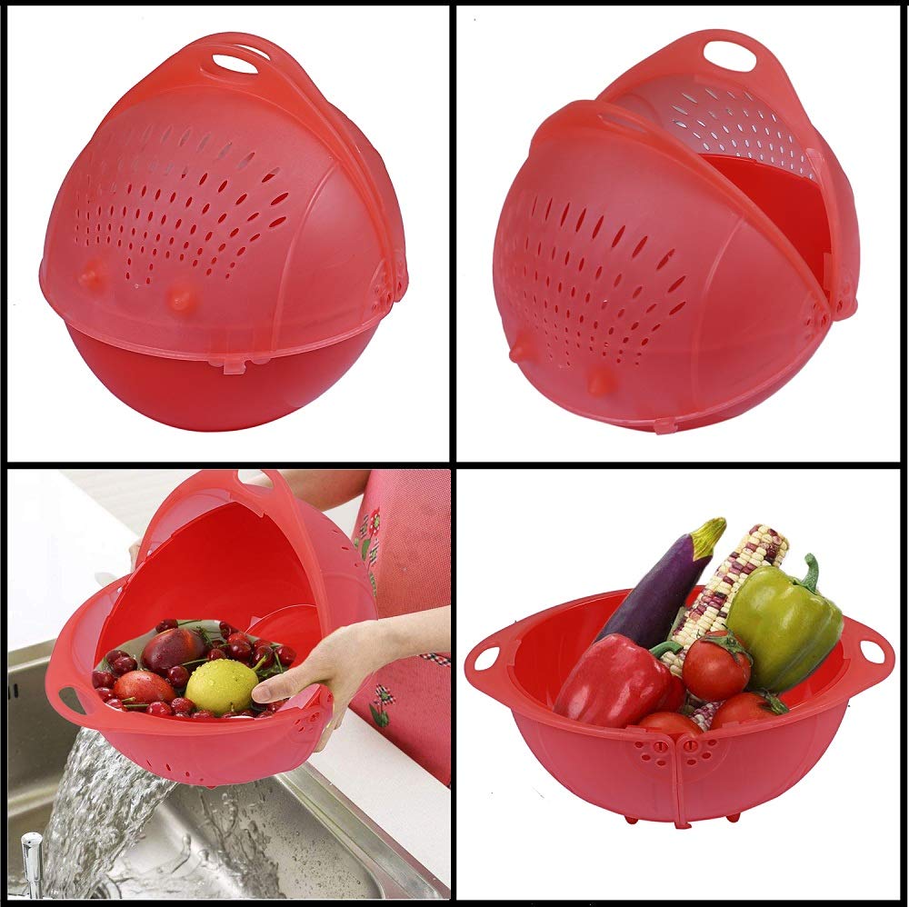 Sama FL Smart Fruit Vegetable Wash Drain Basket Storage Bowl - 1piece