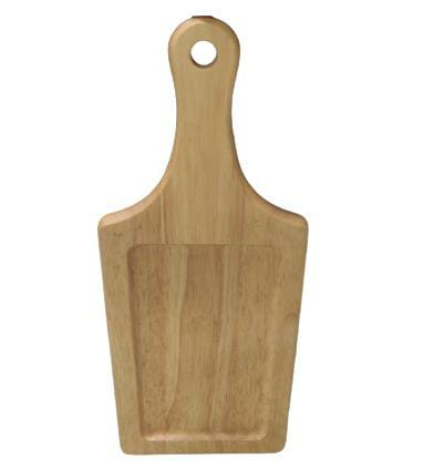 Sama Wooden Rectangular Chopping Board with Handle Small - 1 piece pack 