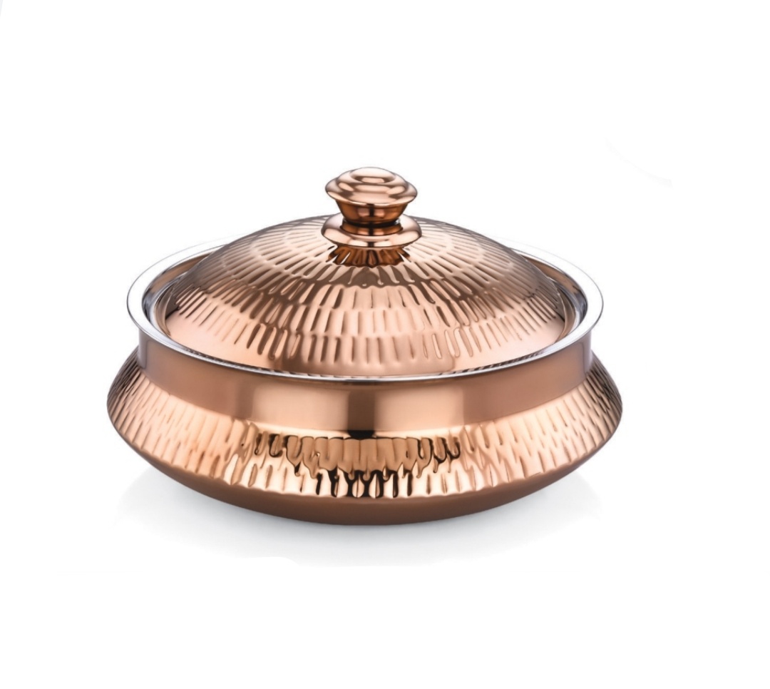 Anchor Stainless Steel Milano Hot Pot , Rose Gold 1500ml  