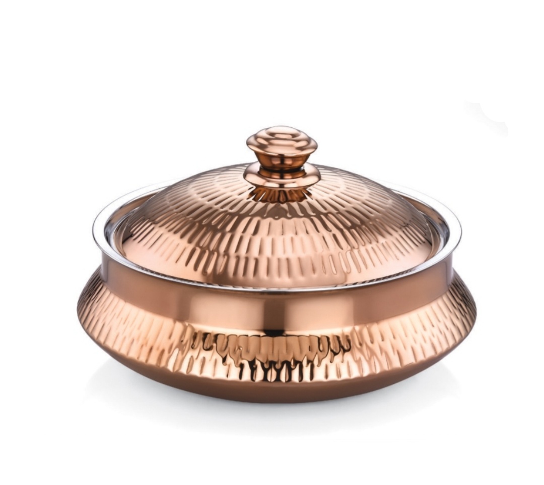 Anchor Stainless Steel Milano Hot Pot , Rose Gold 2500ml 